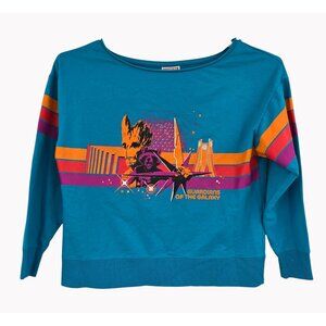 Marvel Guardians Galaxy Large Cosmic Rewind Groot Graphic Sweatshirt Long Sleeve
